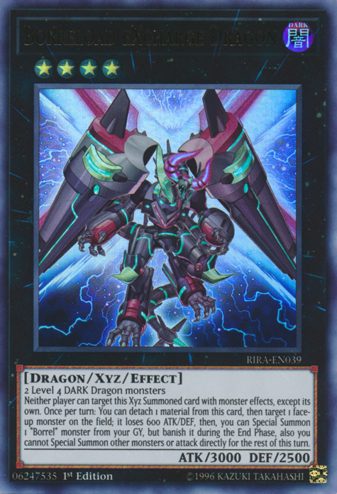 Borreload eXcharge Dragon [RIRA-EN039] Ultra Rare | Arkham Games and Comics