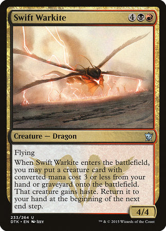 Swift Warkite [Dragons of Tarkir] | Arkham Games and Comics