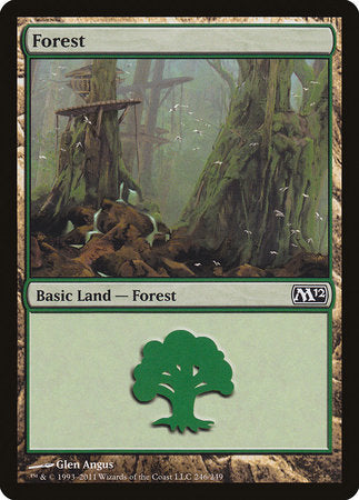 Forest (246) [Magic 2012] | Arkham Games and Comics