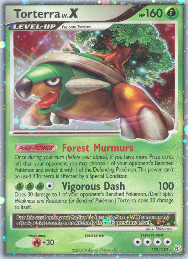 Torterra LV.X (122/130) [Diamond & Pearl: Base Set] | Arkham Games and Comics