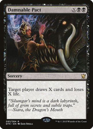 Damnable Pact [Dragons of Tarkir] | Arkham Games and Comics