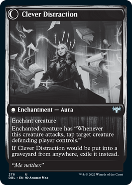 Distracting Geist // Clever Distraction [Innistrad: Double Feature] | Arkham Games and Comics