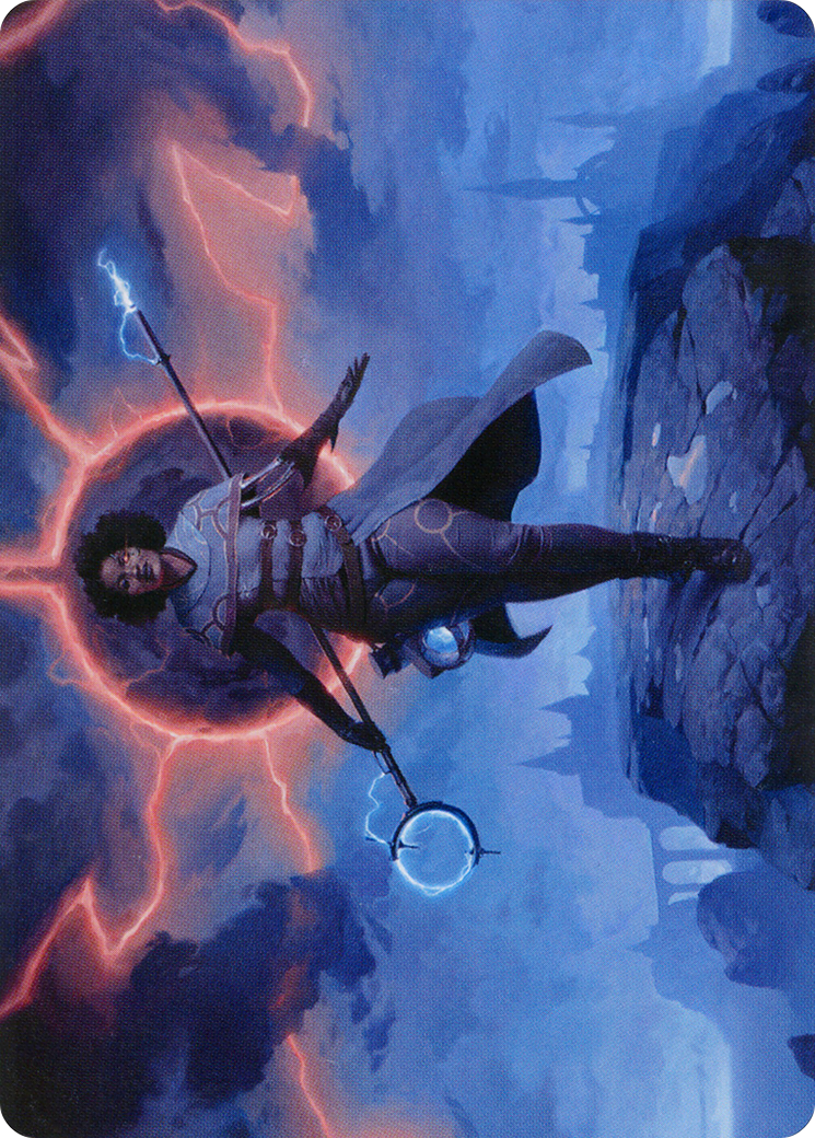 Rona, Herald of Invasion Art Card [March of the Machine Art Series] | Arkham Games and Comics