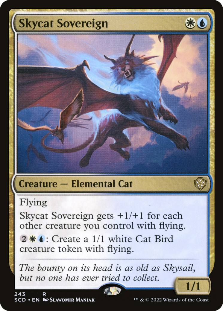 Skycat Sovereign [Starter Commander Decks] | Arkham Games and Comics