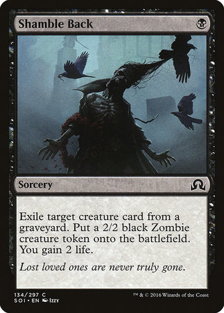 Shamble Back [Shadows over Innistrad] | Arkham Games and Comics