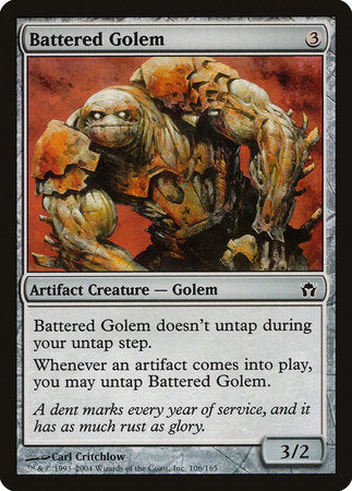 Battered Golem [Fifth Dawn] | Arkham Games and Comics