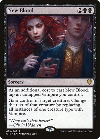 New Blood [Commander 2017] | Arkham Games and Comics