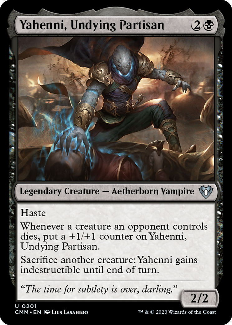 Yahenni, Undying Partisan [Commander Masters] | Arkham Games and Comics