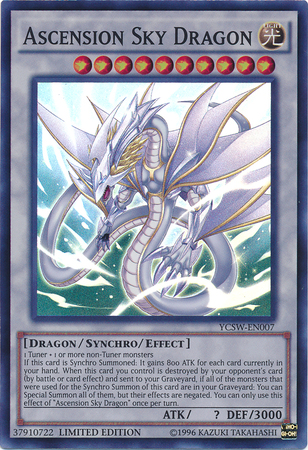 Ascension Sky Dragon [YCSW-EN007] Super Rare | Arkham Games and Comics