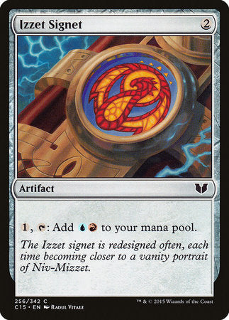 Izzet Signet [Commander 2015] | Arkham Games and Comics