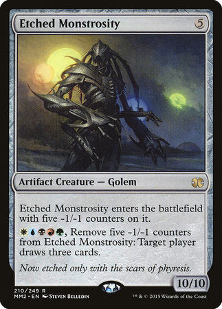 Etched Monstrosity [Modern Masters 2015] | Arkham Games and Comics