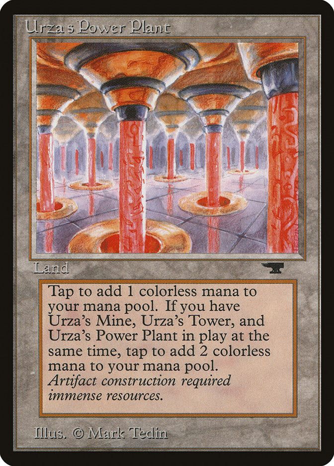 Urza's Power Plant (Red Columns) [Antiquities] | Arkham Games and Comics