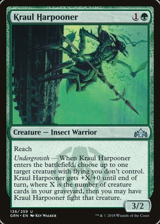 Kraul Harpooner [Guilds of Ravnica] | Arkham Games and Comics