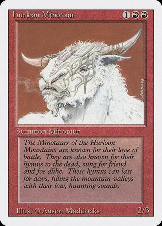 Hurloon Minotaur [Revised Edition] | Arkham Games and Comics