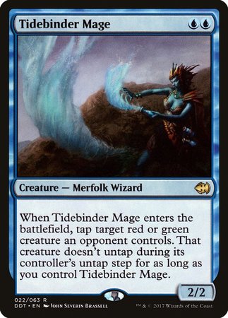 Tidebinder Mage [Duel Decks: Merfolk vs. Goblins] | Arkham Games and Comics