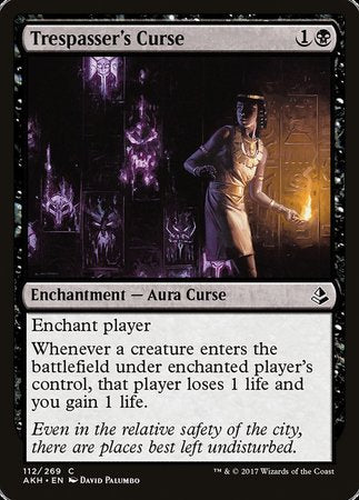 Trespasser's Curse [Amonkhet] | Arkham Games and Comics