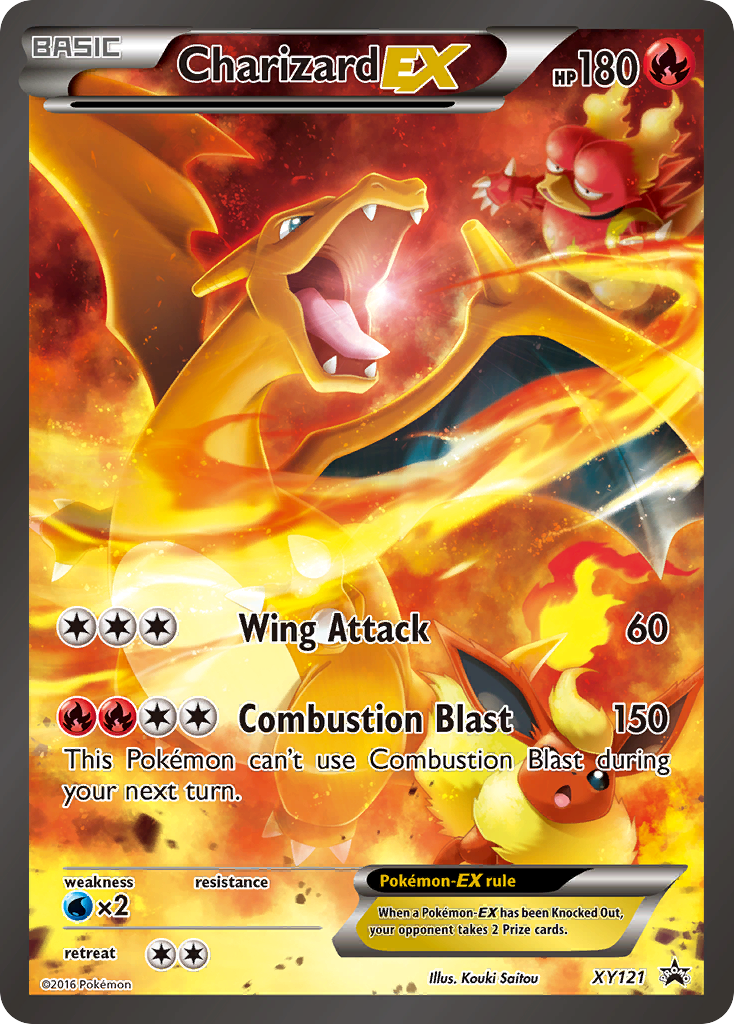 Charizard EX (XY121) [XY: Black Star Promos] | Arkham Games and Comics