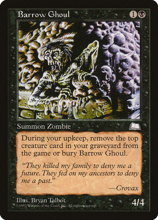 Barrow Ghoul [Weatherlight] | Arkham Games and Comics