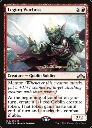 Legion Warboss [Guilds of Ravnica Promos] | Arkham Games and Comics