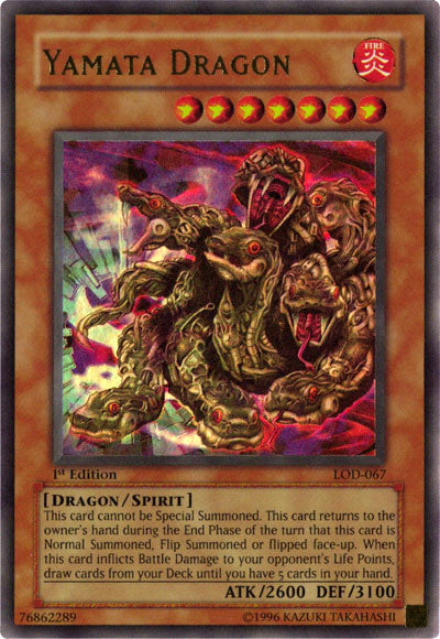 Yamata Dragon [LOD-067] Ultra Rare | Arkham Games and Comics