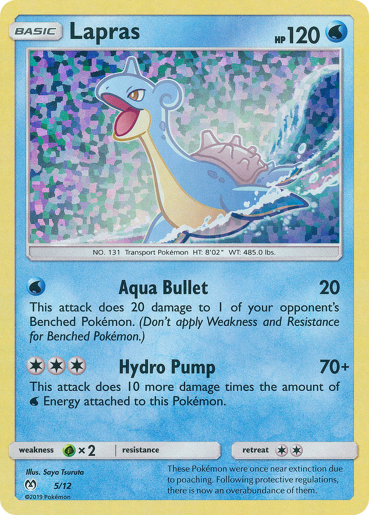 Lapras (5/12) [McDonald's Promos: 2019 Collection] | Arkham Games and Comics