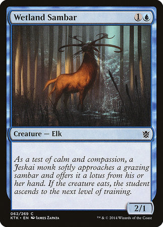 Wetland Sambar [Khans of Tarkir] | Arkham Games and Comics