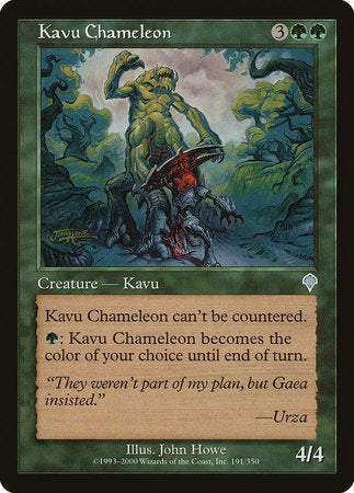 Kavu Chameleon [Invasion] | Arkham Games and Comics