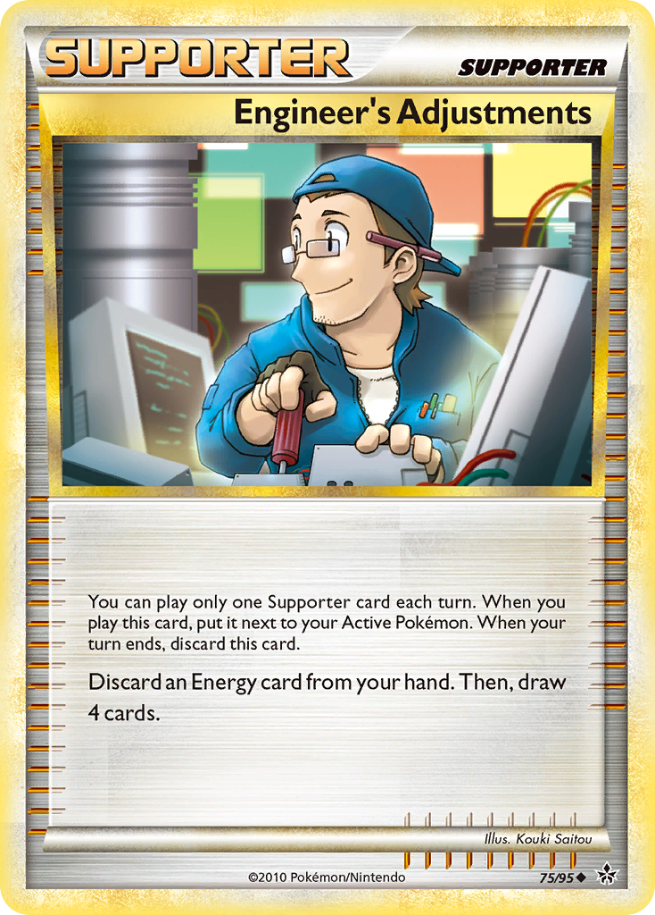 Engineer's Adjustments (75/95) [HeartGold & SoulSilver: Unleashed] | Arkham Games and Comics