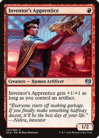 Inventor's Apprentice [Kaladesh] | Arkham Games and Comics