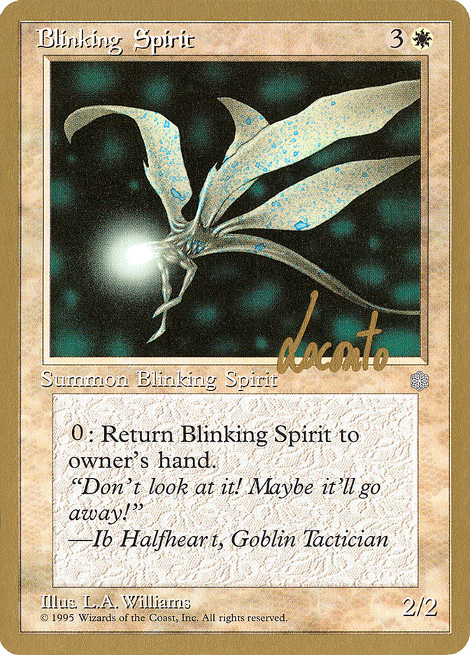 Blinking Spirit (Michael Loconto) [Pro Tour Collector Set] | Arkham Games and Comics