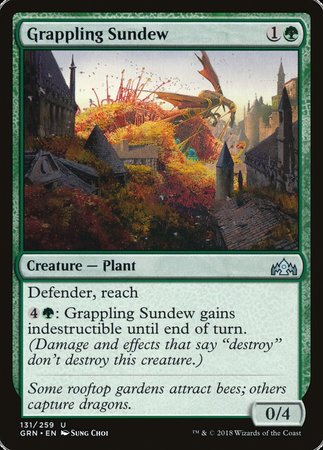 Grappling Sundew [Guilds of Ravnica] | Arkham Games and Comics