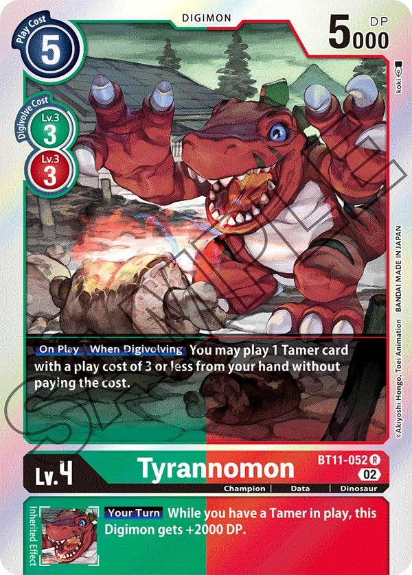 Tyrannomon [BT11-052] [Dimensional Phase] | Arkham Games and Comics