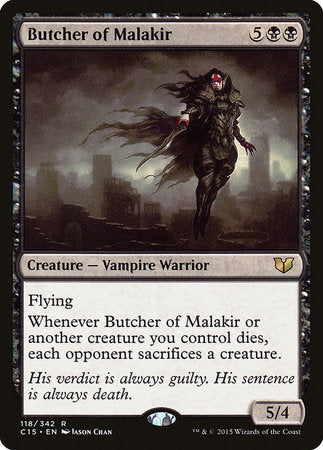 Butcher of Malakir [Commander 2015] | Arkham Games and Comics