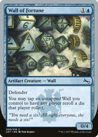 Wall of Fortune [Unstable] | Arkham Games and Comics