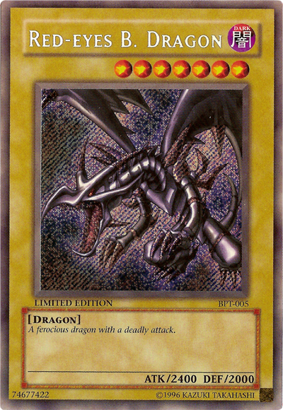 Red-Eyes B. Dragon [BPT-005] Secret Rare | Arkham Games and Comics