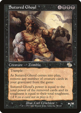 Sutured Ghoul [Judgment] | Arkham Games and Comics