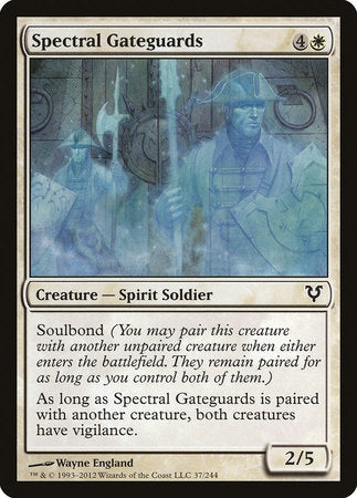 Spectral Gateguards [Avacyn Restored] | Arkham Games and Comics