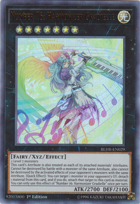 Number 76: Harmonizer Gradielle [BLHR-EN029] Ultra Rare | Arkham Games and Comics