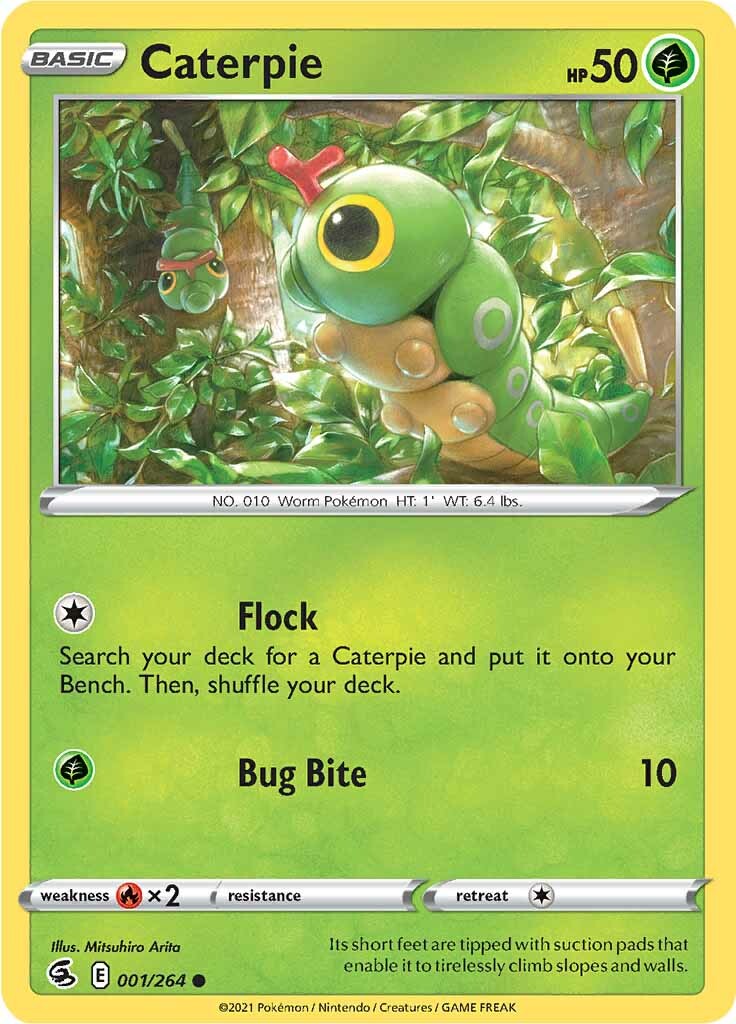 Caterpie (001/264) [Sword & Shield: Fusion Strike] | Arkham Games and Comics