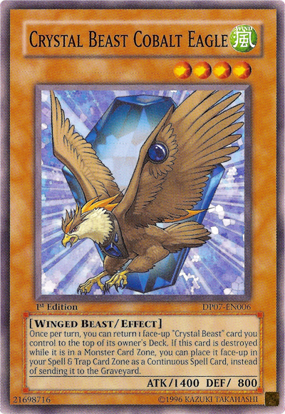 Crystal Beast Cobalt Eagle [DP07-EN006] Common | Arkham Games and Comics