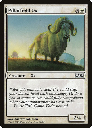 Pillarfield Ox [Magic 2014] | Arkham Games and Comics