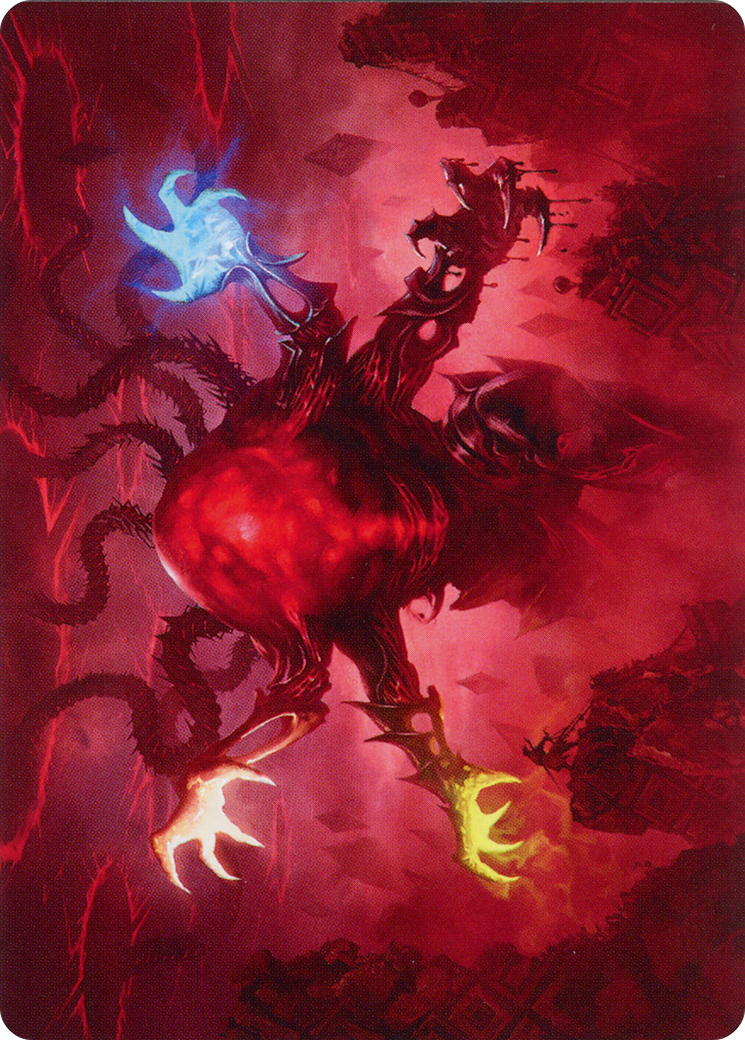 Omnath, Locus of All Art Card (51) [March of the Machine Art Series] | Arkham Games and Comics