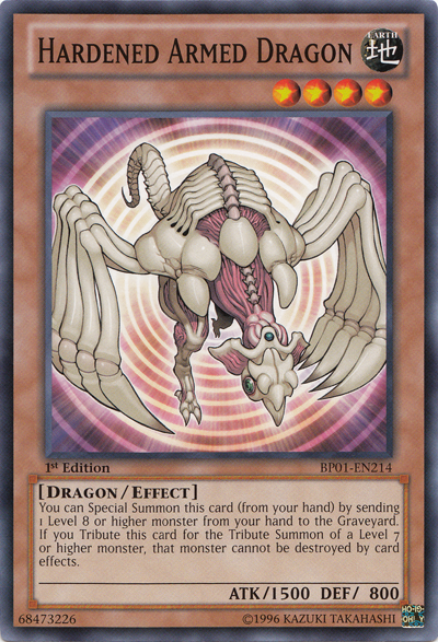 Hardened Armed Dragon [BP01-EN214] Common | Arkham Games and Comics