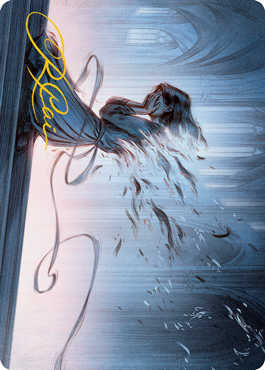 Fading Hope Art Card (Gold-Stamped Signature) [Innistrad: Midnight Hunt Art Series] | Arkham Games and Comics