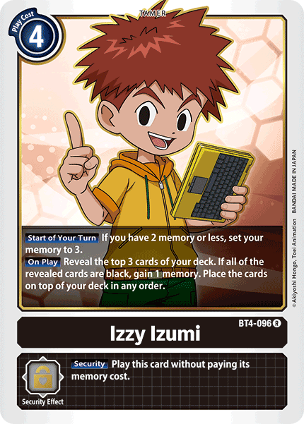 Izzy Izumi [BT4-096] [Great Legend] | Arkham Games and Comics