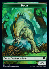 Beast (19) // Elephant Token [Commander Legends Tokens] | Arkham Games and Comics