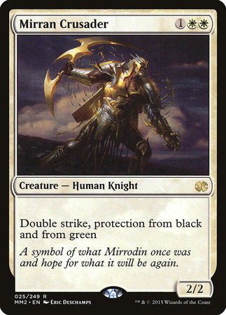 Mirran Crusader [Modern Masters 2015] | Arkham Games and Comics