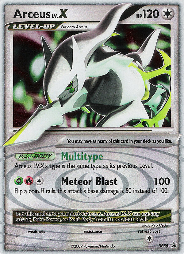 Arceus LV.X (DP56) [Diamond & Pearl: Black Star Promos] | Arkham Games and Comics