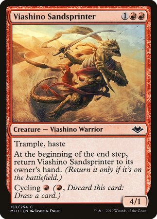 Viashino Sandsprinter [Modern Horizons] | Arkham Games and Comics