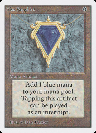Mox Sapphire [Unlimited Edition] | Arkham Games and Comics